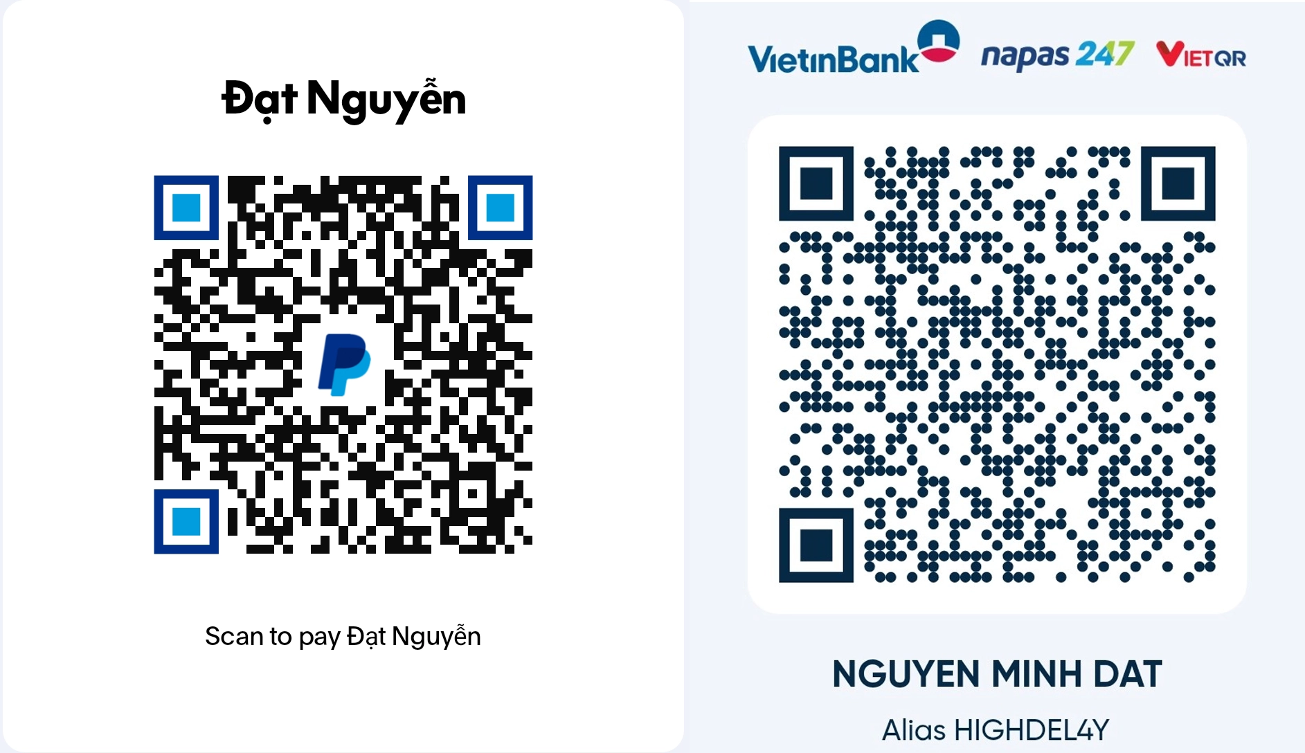 Donation QR code